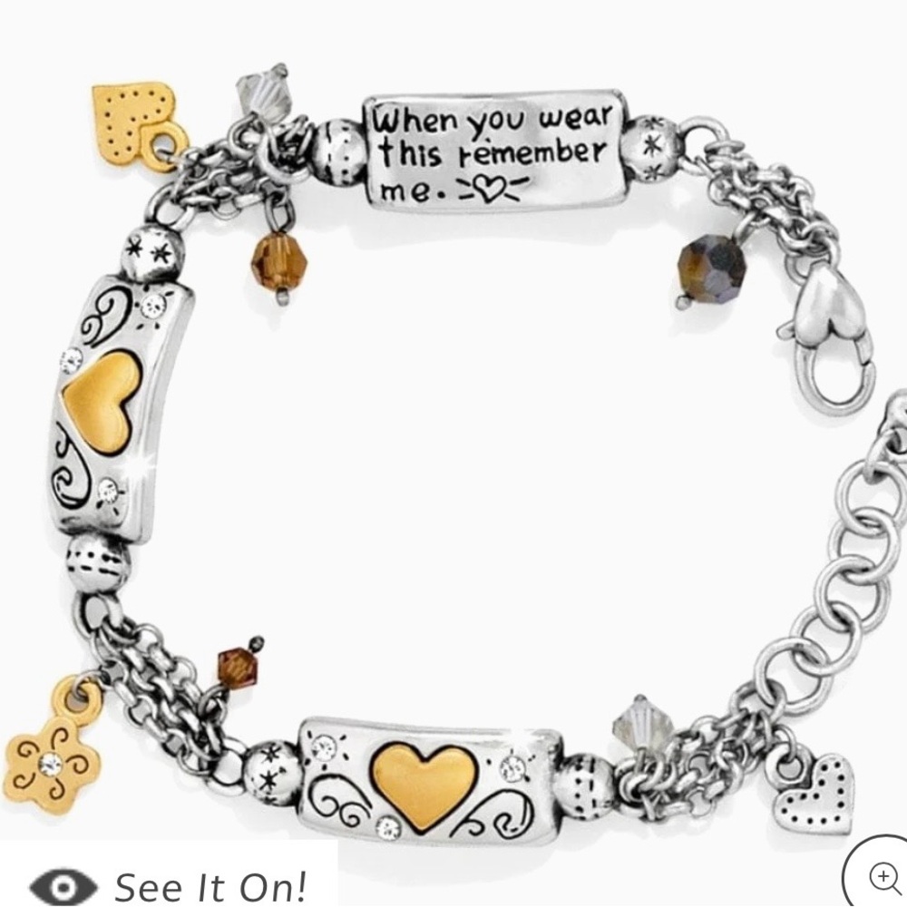 Brighton Remember your Heart Bracelet